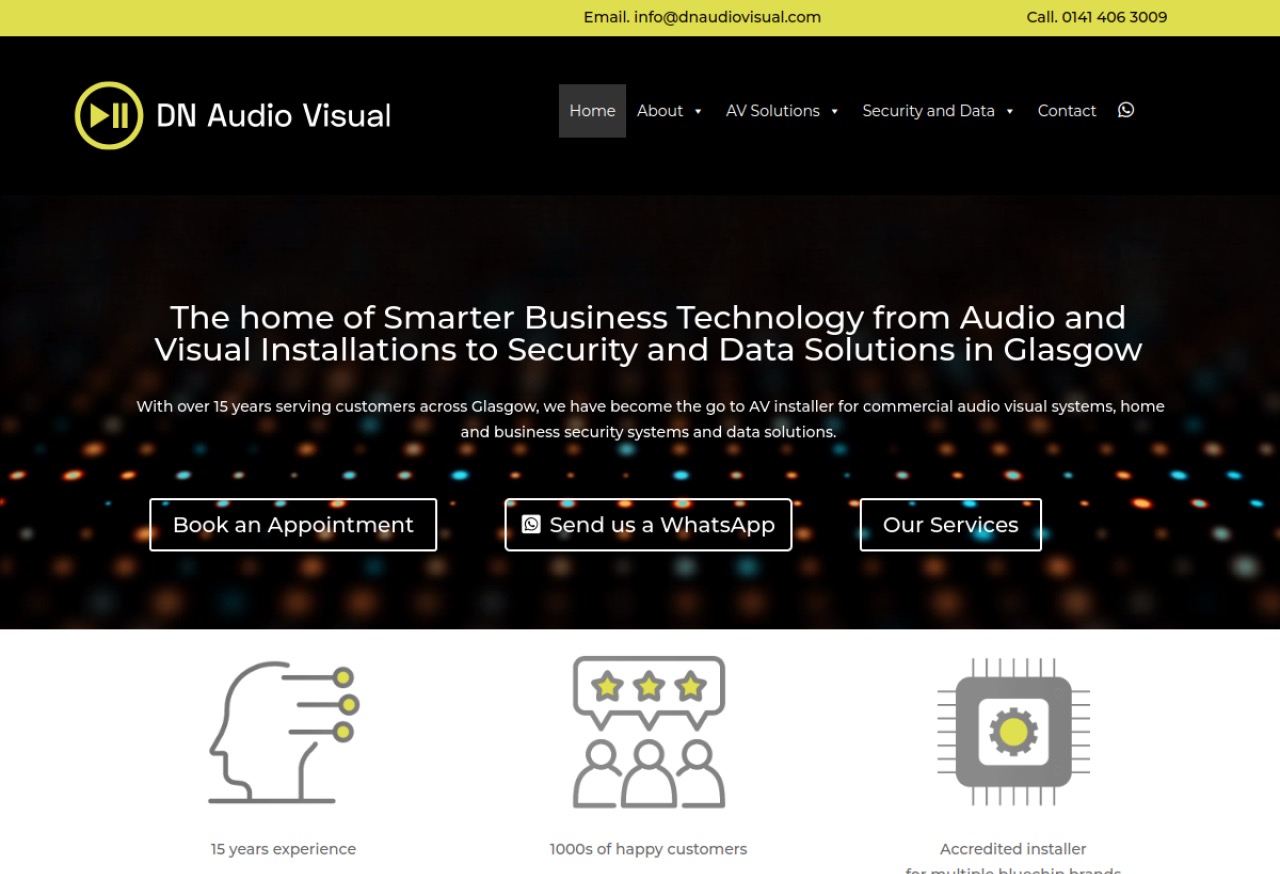 DN Audio website