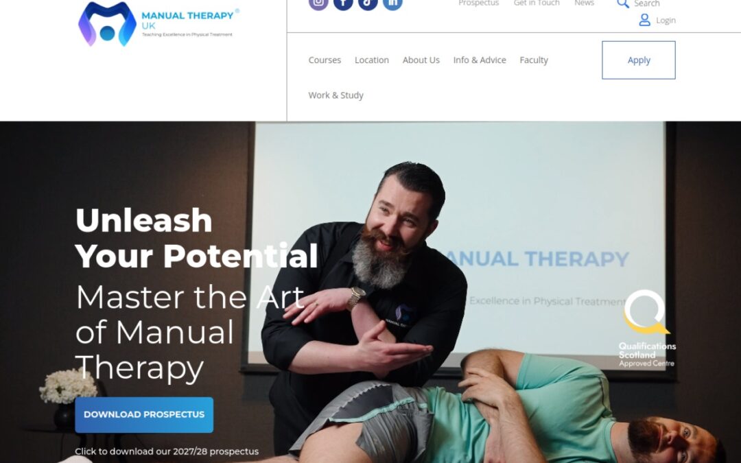 Manual Therapy UK website