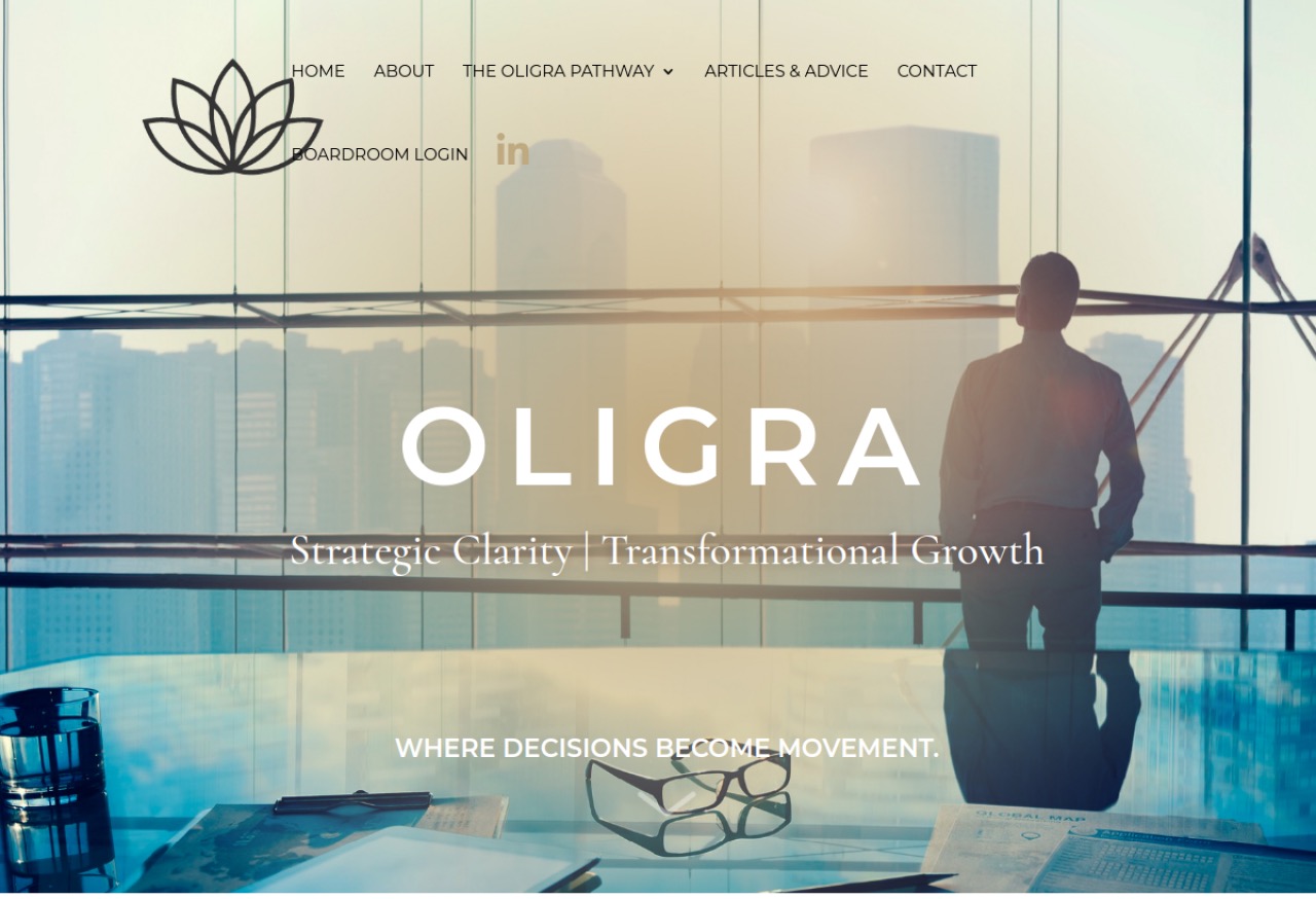 Oligra website