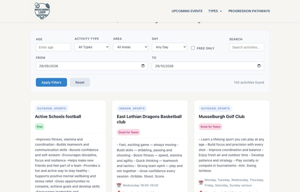 Musselburgh Loop case study